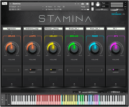 Zero-G Stamina Production Toolkit KONTAKT